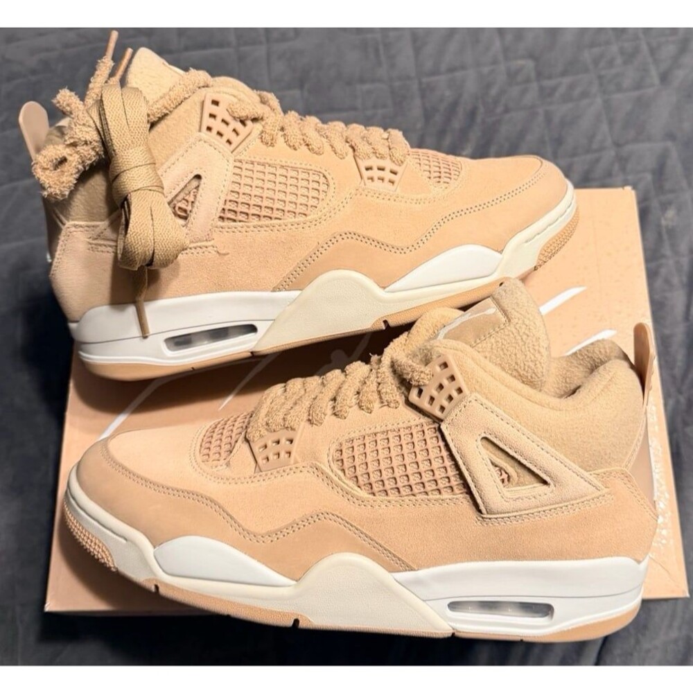 Size 11.5W/10M Air Jordan 4 Retro Cozy Girl W